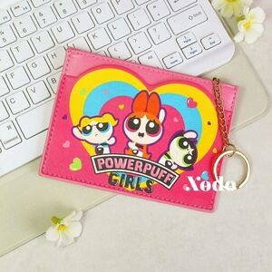 5/$50 NWOT Powerpuff Girls Keychain Card Holder Pink